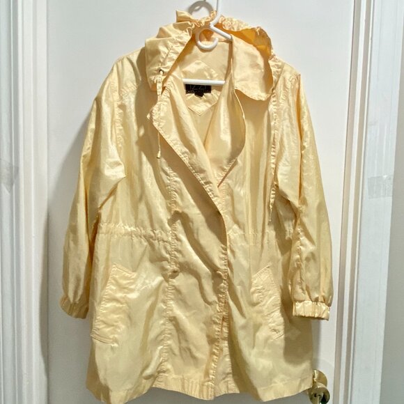 Izzi Active Wear Egypt Gorpcore Blokecore Drawstring Windbreaker Track Jacket S - Picture 2 of 16